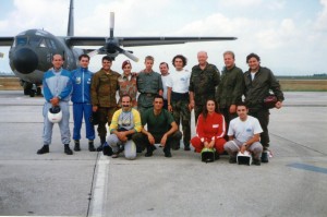 1993 - Lanci Grazzanise su Capua Paracadutisti Caserta