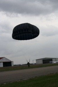 Paracadute Tondo Paracadutisti Caserta